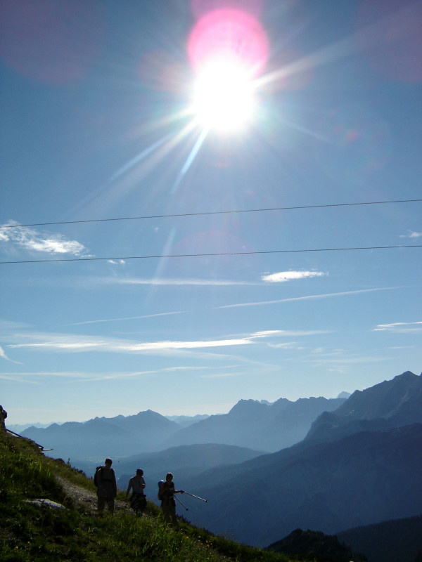 Wandern im Wetterstein-Gebirge