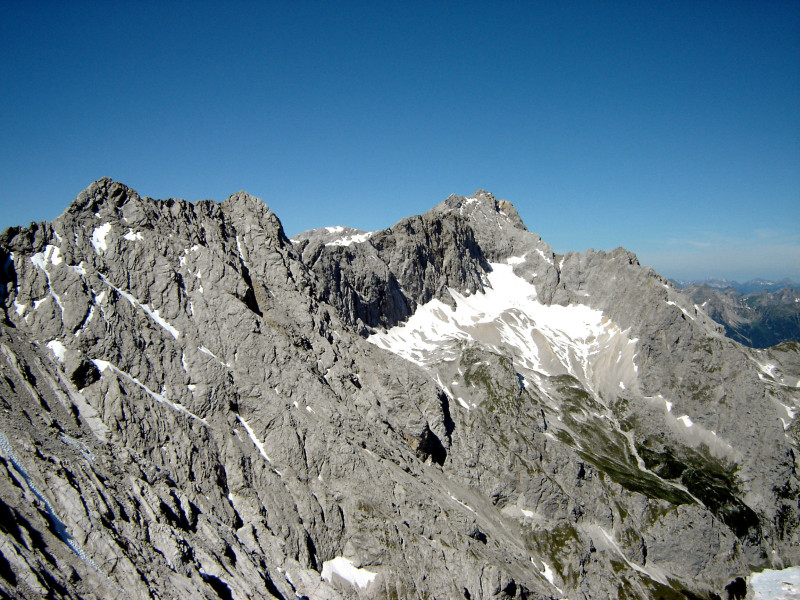 Zugspitze, Jubiläumsgrat und Höllentalferner