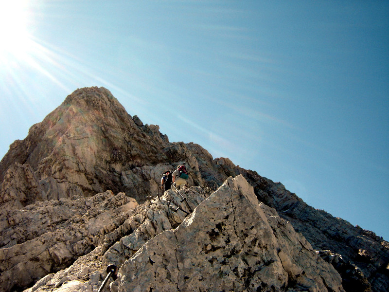 Alpspitz-Ferrata Klettersteig