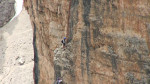 Leiterpassage Boèseekofel-Klettersteig Sella