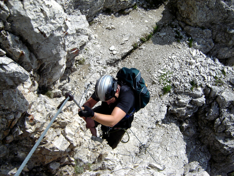 Sella Boèseekofel Klettersteig