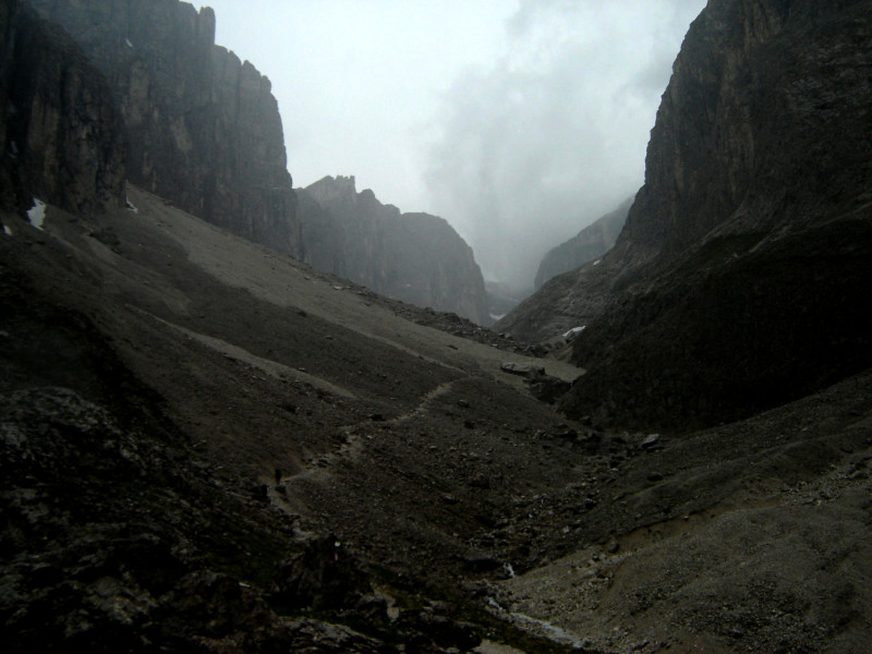 Sella Mittagstal Gewitter