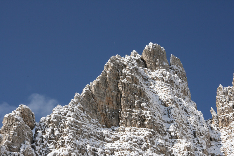 Vereiste Ostflanke der Brenta