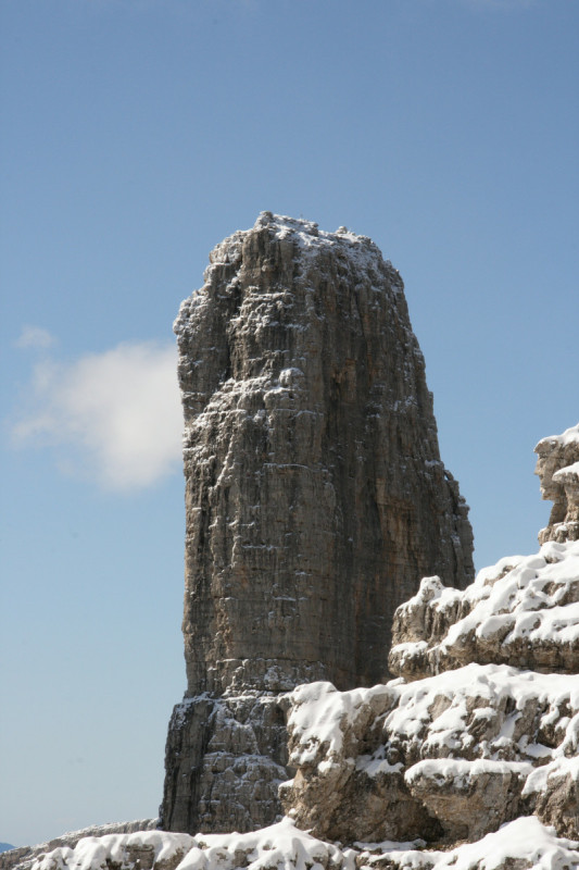 Die Giuglia oder Campanile Basso berühmter Kletterturm