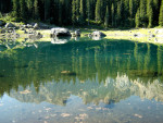 Masaré-Klettersteig Rosengarten Karersee