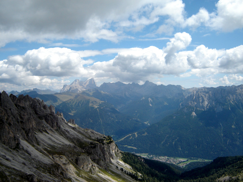 Rosengarten Dolomiten Vajolon Pass