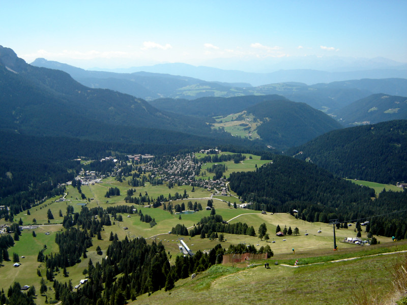 Rosengarten Dolomiten Panoramaweg Carezza