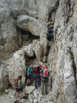 Santnerpass-Klettersteig Rosengarten