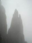 Felszahn Santnerpass-Klettersteig Rosengarten