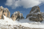 Hochtal Rifugio Alimonta unterhalb des Torre di Brenta