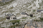 Blick auf die Tuckett Hütte