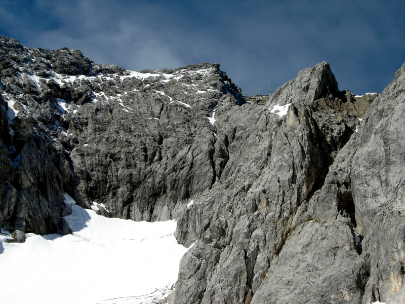 Zugspitze Höllentalferner Gipfel