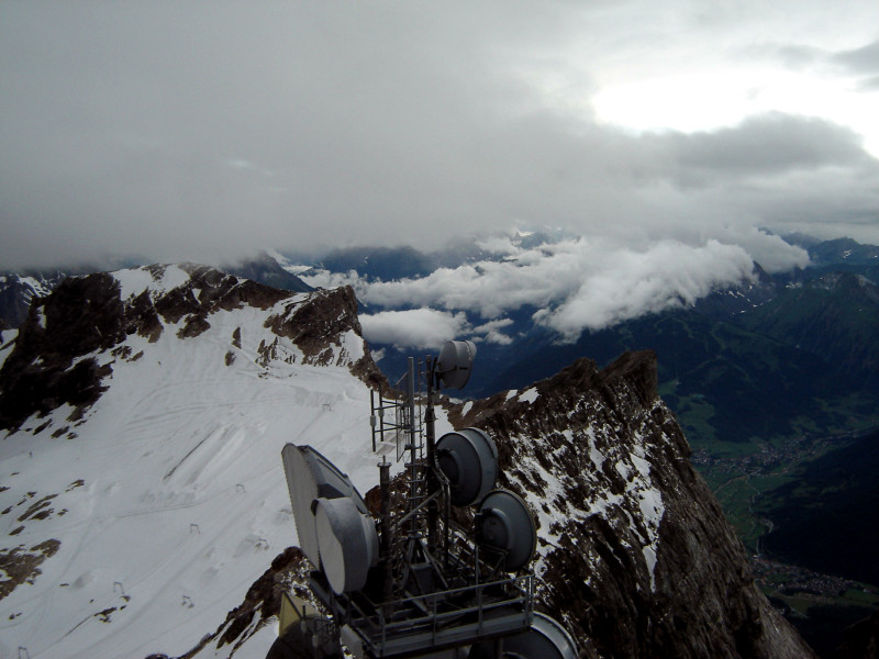Zugspitze Gipfelplattform Schneefernerkopf